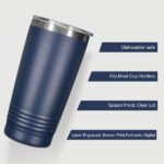 20 Oz Stainless Steel Vacuum Insulated Ringneck Tumbler With Lid