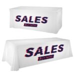 6’/8′ Convertible Premium Table Throw (Full Color Dye Sublimation)