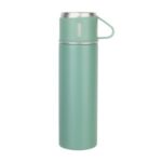 17 Oz Vacuum Insulated Flask Stainless Steel Bottle With Cup