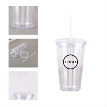 MOQ50 15oz Transparent Sports Plastic Water Bottle
