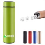 16 oz Travel Stainless Vacuum Insulated Coffee Cup w/ Lid