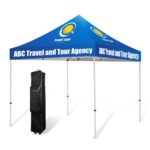 10' X 10' Hex Aluminum Frame w/ Custom Printed Canopy