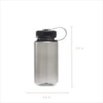 Custom Translucent Sports Bottle With Flip Lid 20.3 OZ
