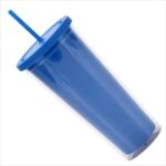 Double Wall 32oz Plastic Tumbler with Straw