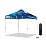 10′ Pop Up Tent 600D Polyester With Vented Canopy