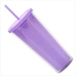 Double Wall 32oz Plastic Tumbler with Straw