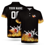 Custom Full Color Dye Sublimation Performance Polo Shirt