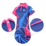 Custom Full Color Dye Sublimation Performance Short Sleeve Polo Shirt (1)