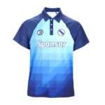 Custom Full Color Dye Sublimation Performance Short Sleeve Polo Shirt (1)