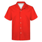 Men’s 135gsm Sublimated Hawaiian Cuban Collar Camp Shirt