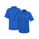 Women's Button Down Short Sleeve Twill Shirt