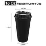 16 Oz. Reusable Coffee Cup