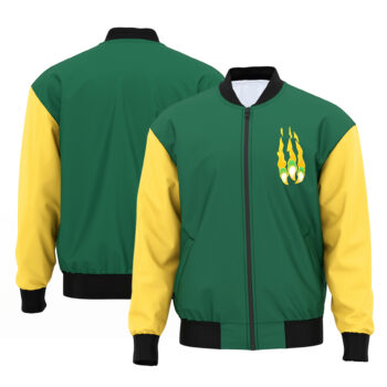 Mens Full Zip Bomber Jacket (Full-Color Dye Sublimation)