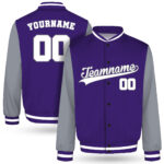 Custom Personalized Men’s Varsity Jacket(Full Color Dye Sublimated)