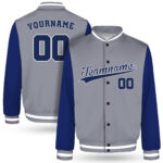 Custom Personalized Men’s Varsity Jacket(Full Color Dye Sublimated)