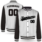 Custom Personalized Men’s Varsity Jacket(Full Color Dye Sublimated)