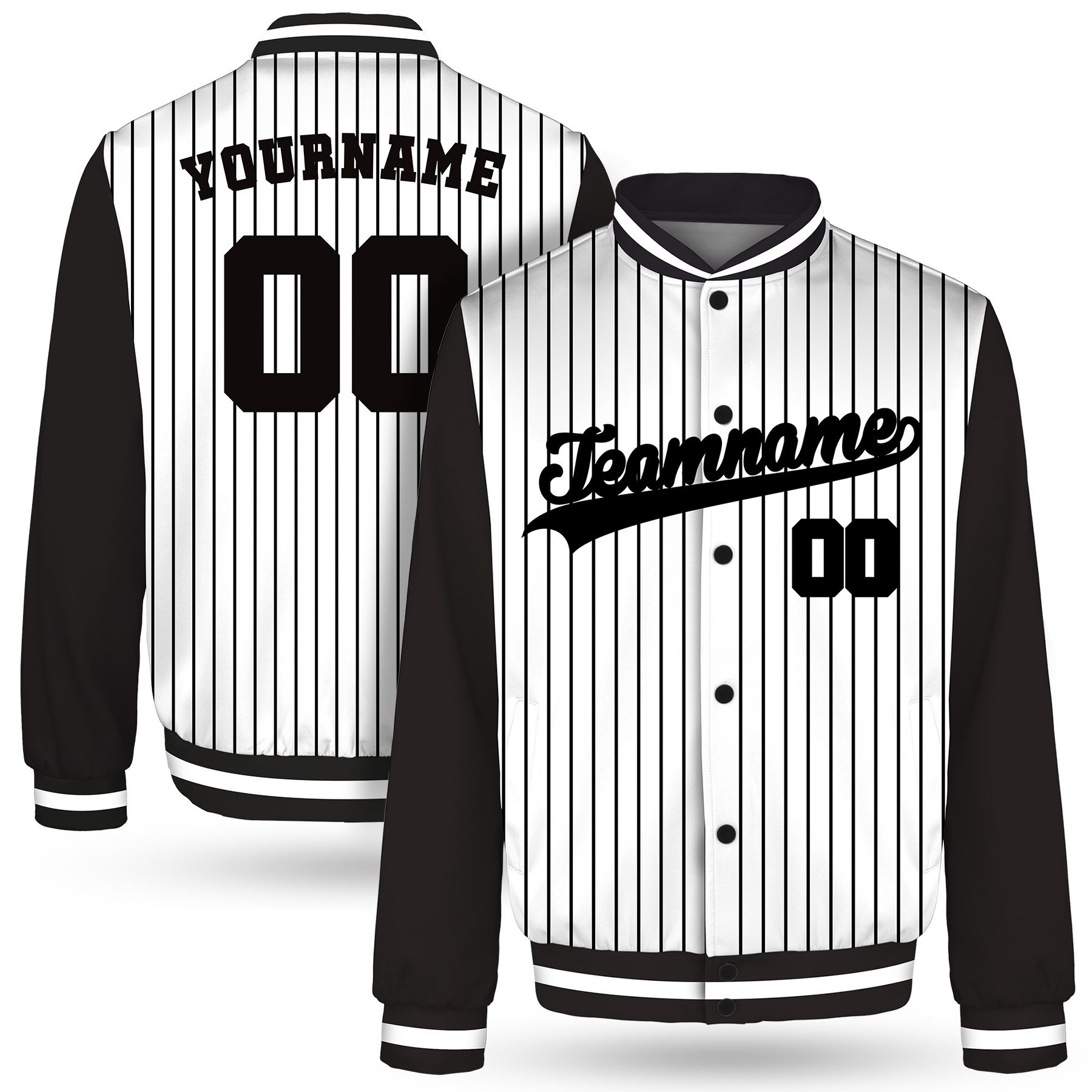 Custom Personalized Men's Varsity Jacket(Full Color Dye Sublimated) (6)