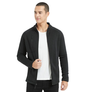 Men's Full Zip MicroFleece Brushed Back Jacket