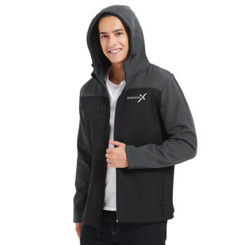 Men's Hooded Core Soft Shell Jacket