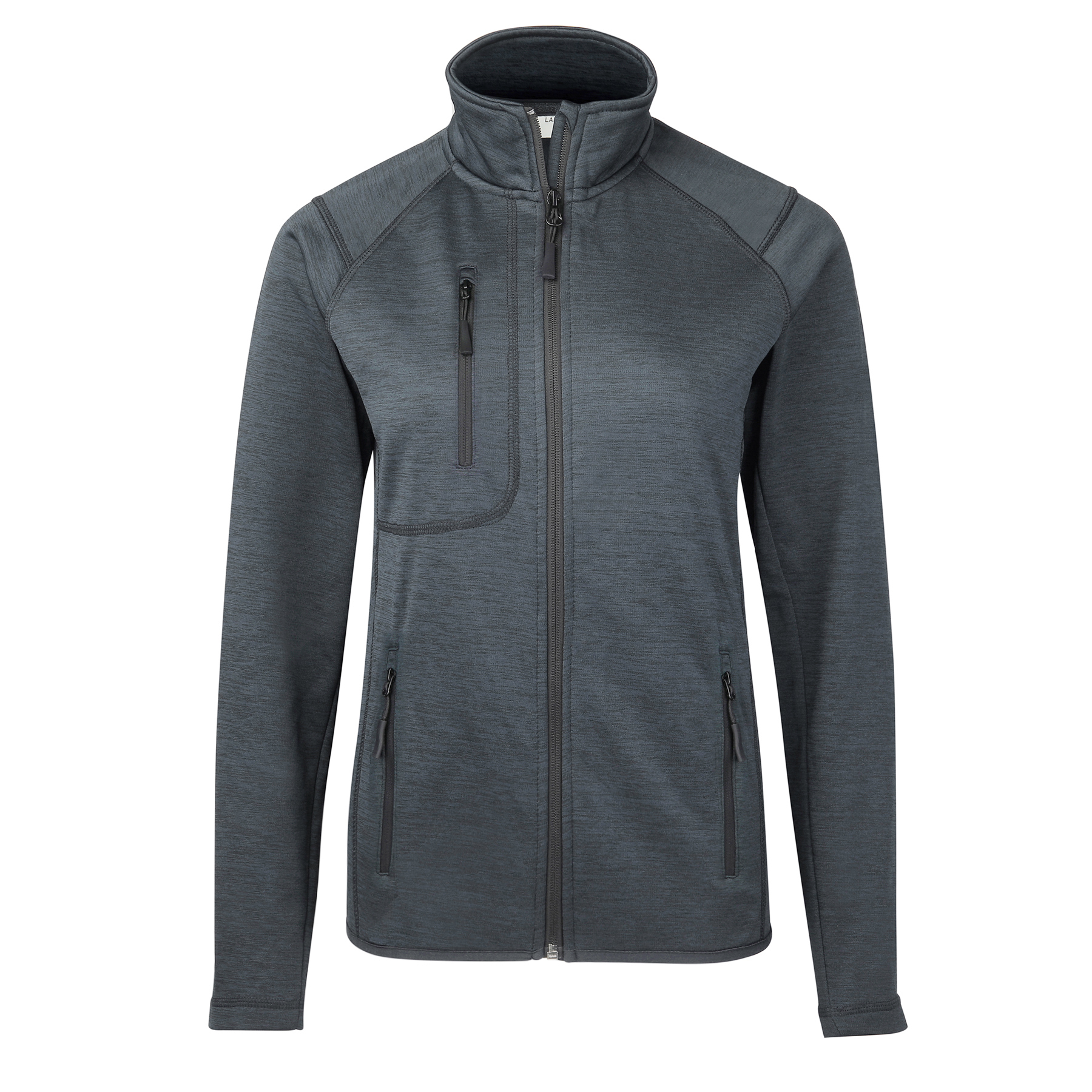 Women's Full Zip Sweater Fleece Jacket(Brushed Back) (2)